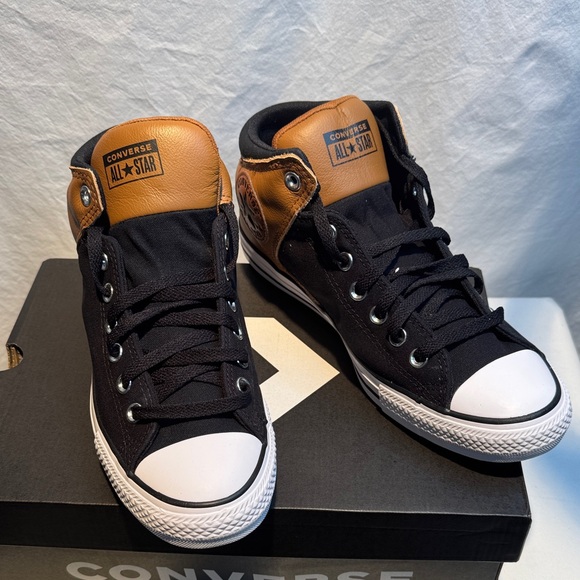 Converse Other - 🆕 Converse All Star Black and Brown Sneakers